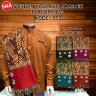sorban kasmir yasmin bordir original