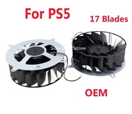 【Booming】 1pc Oem 17 Blades Internal Cooling Fan For Ps5 Cooling Fan For Playstation5 Repair Parts