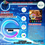 YN-2209 Speaker Audio Musik MP3 Bluetooth Portabel Lampu RGB Multi Mode Warna Warni Model G 15W Rech