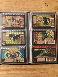 龍珠閃卡本彈13 Made in Japan 1992 Bandai  一套6張閃卡，507 508 509 510 511 512 513 閃卡