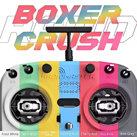 Radiomaster Boxer Crush Radio Controller Transmitter EdgeTX Operating System and ExpressLRS RF syste