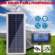 10W 30W 100W Solar Flexible Panel Car Ship Battery Charger Dual Output Solar Panel