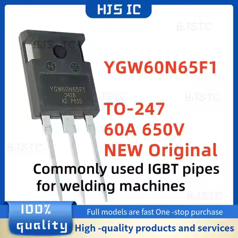 5PCS~10PCS NEW and Original YGW60N65F1 YGW60N65 60N65 TO-247 60A 650V Commonly used IGBT pipes for w