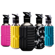 Manufacturer 1.2 Water Sports Water Bottle Multifunctional Fashion Foam Roller Stainless Steel Water Bottle Portable