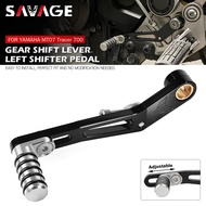 SAV Gear Shift Lever For YAMAHA MT07 Tracer 700/7/GT FZ07 XSR700 2014-2023 Motorcycle Adjustable Lef