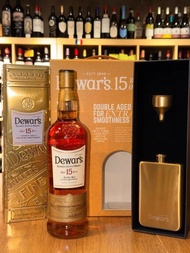 Dewar’15年 調和威士忌🥃禮盒酒壺及用具