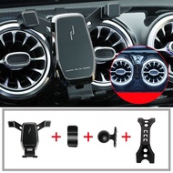 ที่จับโทรศัพท์มือถือรถสำหรับ Mercedes Benz A Class W177 C118 CLA W118 CLA250 220 A180 A200 AMG ช่องแ