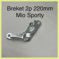 ┘ ⌚ ❊ 2 PISTON CALIPER BRACKETS MIO SPORTY MIO LAMA MIO 5TL 2P BRACKETS MIO SPORTY DISC 220MM PNP