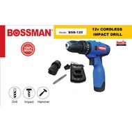 BOSSMAN 12V Cordless Impact Drill Driver Set BSB120