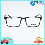 Korean fashion eyeglass frames HUVITZ matte black plastic HK9035 - C2