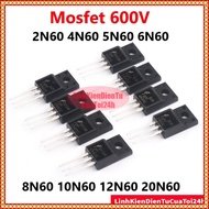 Mosfet 2N60 4N60 5N60 6N60 8N60 10N60 12N60 20N60 600V good quality plastic back 2A, 4A, 5A, 6A, 8A,