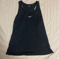 黑色Mizuno運動背心 Black Mizuno sports tank 跑步背心