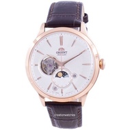 Orient Sun  Moon Phase Open Heart Dial Automatic RA-AS0102S10B Mens Watch