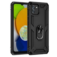 For Samsung Galaxy A03 Case Armor Magnetic Metal Ring Back Cover For Samsung A03 A 03 SM-A032F 6.5 S