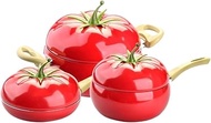 Cooking Cookware Set 3pcs Cookware Set Creative Kitchen Smoke- Free And Non- Stick Pot Soup Milk Fry