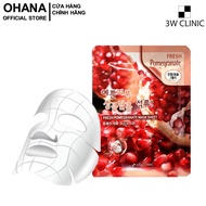 3W Clinic Fresh Pomegranate Mask Sheet 23ml Sheet Mask