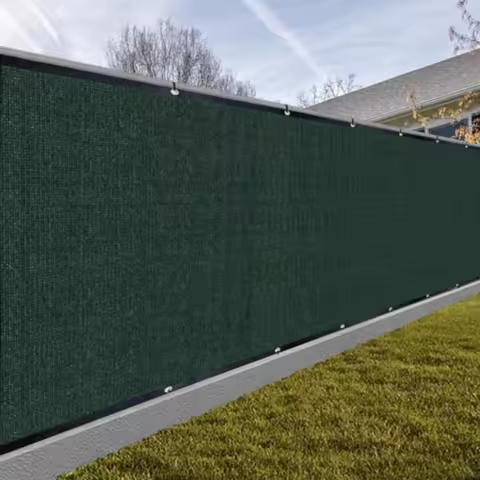 Privacy Screen Fence 4/5/6/8 Feet Heavy Duty Dustproof Denoise Fencing Mesh Fabric Shade Net Cover f