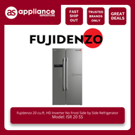 Fujidenzo 20 cu.ft. HD Inverter No Frost Side by Side Refrigerator ISR 20 SS