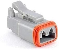 Amphenol Sine/tuchel Connector, Housing, Plug, 2 Position, 12V Led - AT06-2S-LED1201