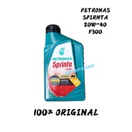 Ultraflex 20W-40 F300 Premium 4T Engine Oil Original Minyak Hitam Petronas Sprinta 20W40 Engine Oil 