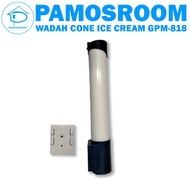 Pamosroom Ice Cream Cone Pipe Ice Cream Cone Container Cone Waffer Ice Cream Storage