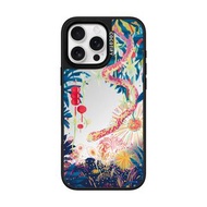 cocotify靈蛇鏡面手機殼適用於16proMax/16pro/15promax/14ProMax手機殼MagSafe-靈蛇黑框銀鏡鏡面 iPhone 16 Pro Max