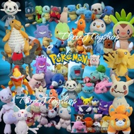 Nintendo pokemon center Charmander Snorlax Glaceon Evee Rowlet Litten Gengar stuffed toys plushie pr