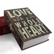 【Stealthy Book Design】Hidden Safe Box with Digital Keypad - Book Safe/Secret Storage/Home Security/D