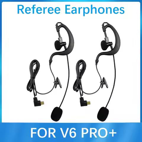Type-C Interface Ear hanging type Referee earphone Only Suitable for EJEAS V6 Pro+ V4 PLUS V4C PLUS