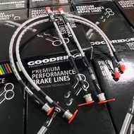 UK Goodridge Stainless Steel Braided Hoses for Porsche 718 GTS