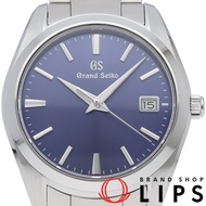 精工 Grand Seiko 石英錶 37mm 藍色 Heritage 系列Grand Seiko石英錶 SBGX065/9F62-0AB0 帶盒 不鏽鋼男士腕錶 藍色拋光 成色極佳 [二手]