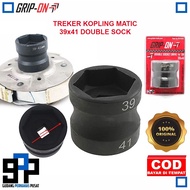 MATA GRIP-ON head socket wrench clutch nut 39 x 41-double socket 39x41 CVT Key/ double canvas/