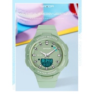 {Aishang watch industry}SANDA แฟชั่นสุดหรูอเนกประสงค์นาฬิกาเรืองแสงนาฬิกาผู้หญิงกลางแจ้ง6005