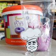 Elmer Glaze Taro 250g Taro Donut Topping/ Elmer Taro Dip Glaze/