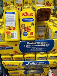 kẹo Dẻo Gummy Vites Daily Multivitamin - KẸO GUM GẤU TĂNG SỨC ĐỀ KHÁNG LIL CRITTERS MỸ 300 VIÊN MẪu