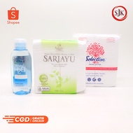 Ovale H2O Micellar Water Acne Care Facial Cleanser 100ml + Beauty Cotton 35g