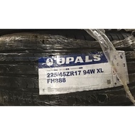 225/45R17 225 45 17 OPALZ Car tyre tire kereta tayar Wheel Rim 18 inch