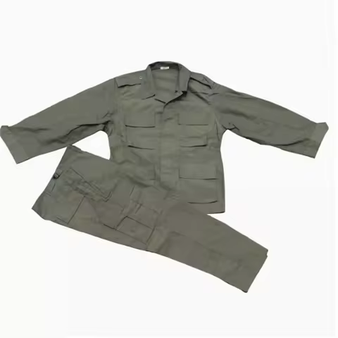 TACTICAL TOM TCU style BDU version RG cavalry green training suit combat suit set Long sleeved + Lon