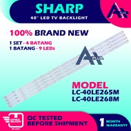 LC-40LE265M / LC-40LE268M SHARP 40" LED TV Backlight 40 INCH Lampu TV sharp