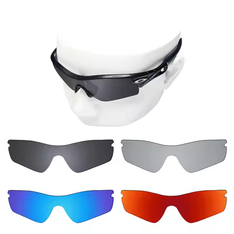 OOWLIT Polarized Replacement Lenses for Oakley Radar Path & Radar Path Asian Fit Sunglasses-Multi Co