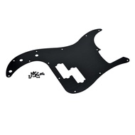 KAISH 13-Hole Metal Aluminium Anodized Precision Lefty P Bass Modern Style Standard Pickguard Fits A