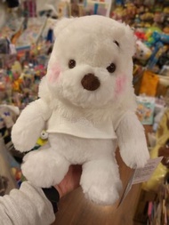 原裝日本 廸士尼 限定 白色別注 小熊維尼 Winnie the pooh 毛公仔 公仔 白色維尼 公仔