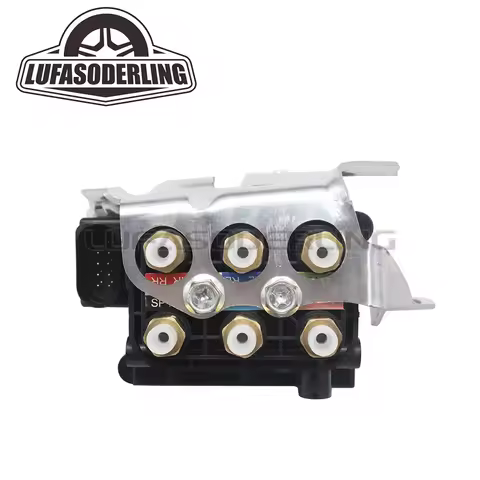 Air Suspension Solenoid Valve Block w/Bracket For Audi Q7 VW Touareg Porsche Cayenne 7L0698014 95535