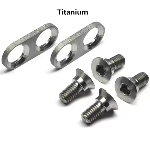 Bicycle self-locking pedal gasket screw titanium pedal for for Shimano SPD M980 M985 M780 M785 M540 