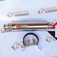 CLD exhaust silencer