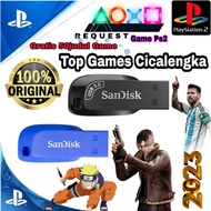 Flashdisk isi game ps2 50game