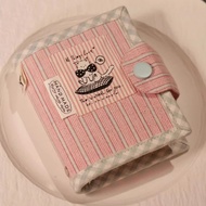 M5 pink striped cat-shaped notebook - Convenient 40-page spiral notebook