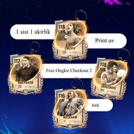 GANTUNGAN Keychain 1 side 6cm x 6cm Keychain