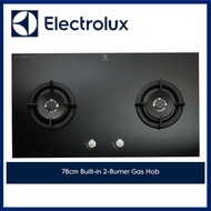 Electrolux 78cm Built-in 2-Burner Gas Hob EGT7627CK