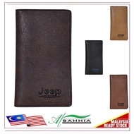 15W6 Al Sahhia Dompet Panjang Pemegang Kad Lelaki ( Jeep Buluo Men Long Purse Bag Man Money Wallet )